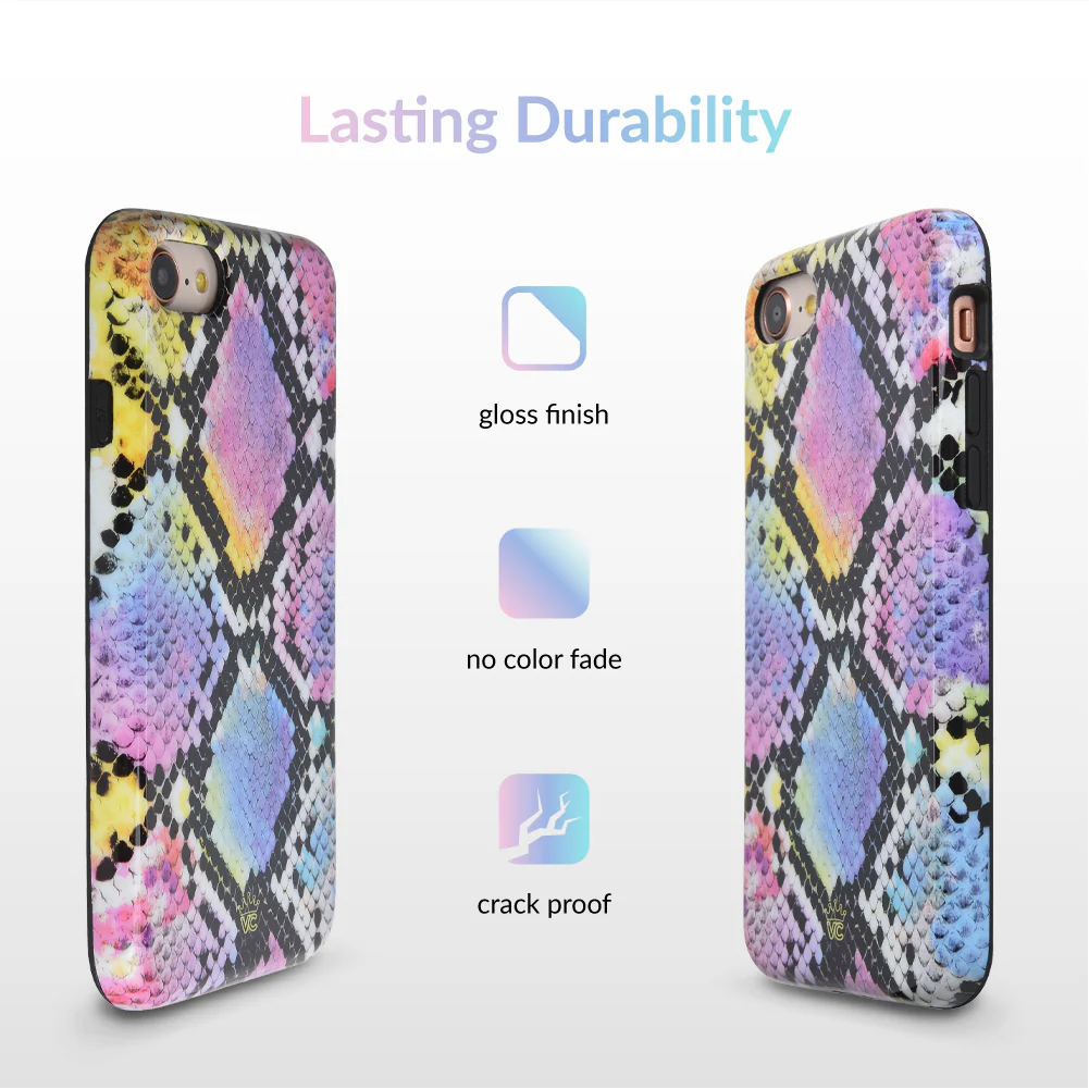 Neon Snakeskin iPhone Case - Image 12