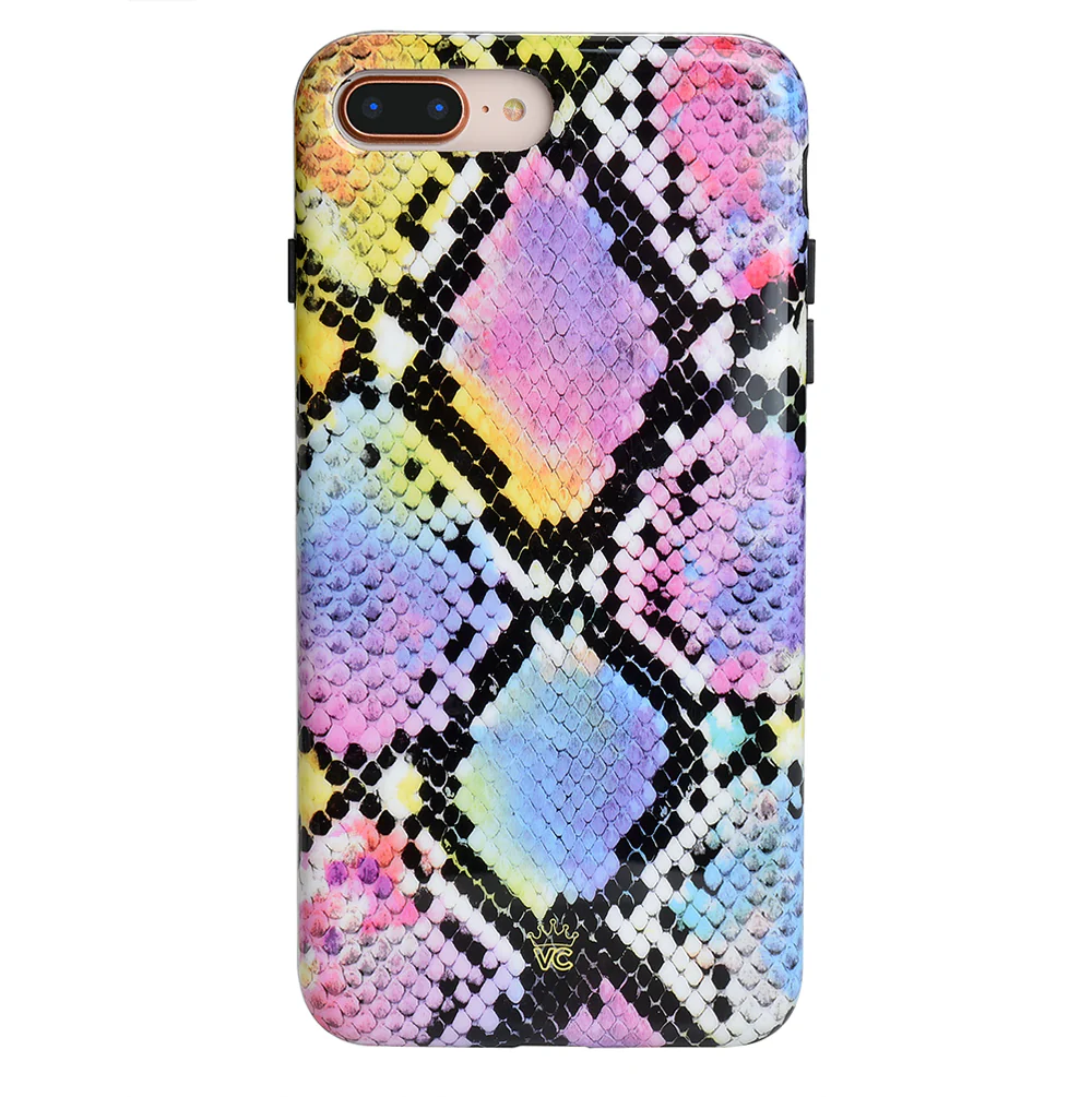 Neon Snakeskin iPhone Case - Image 15