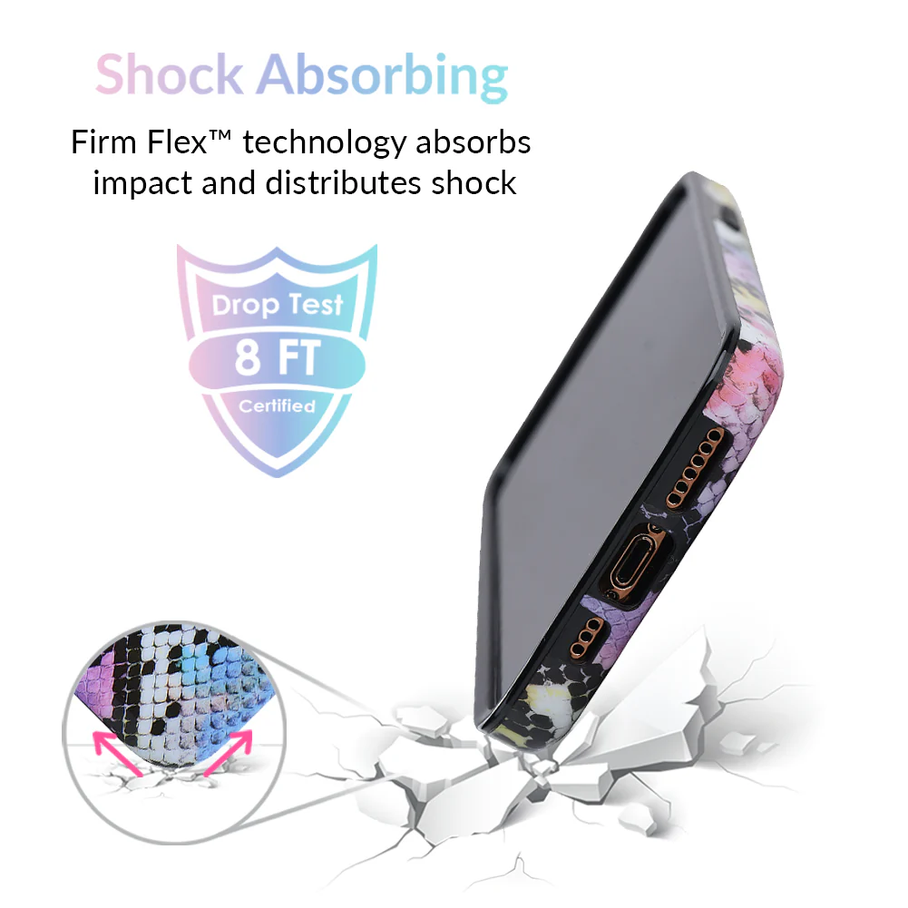 Neon Snakeskin iPhone Case - Image 63