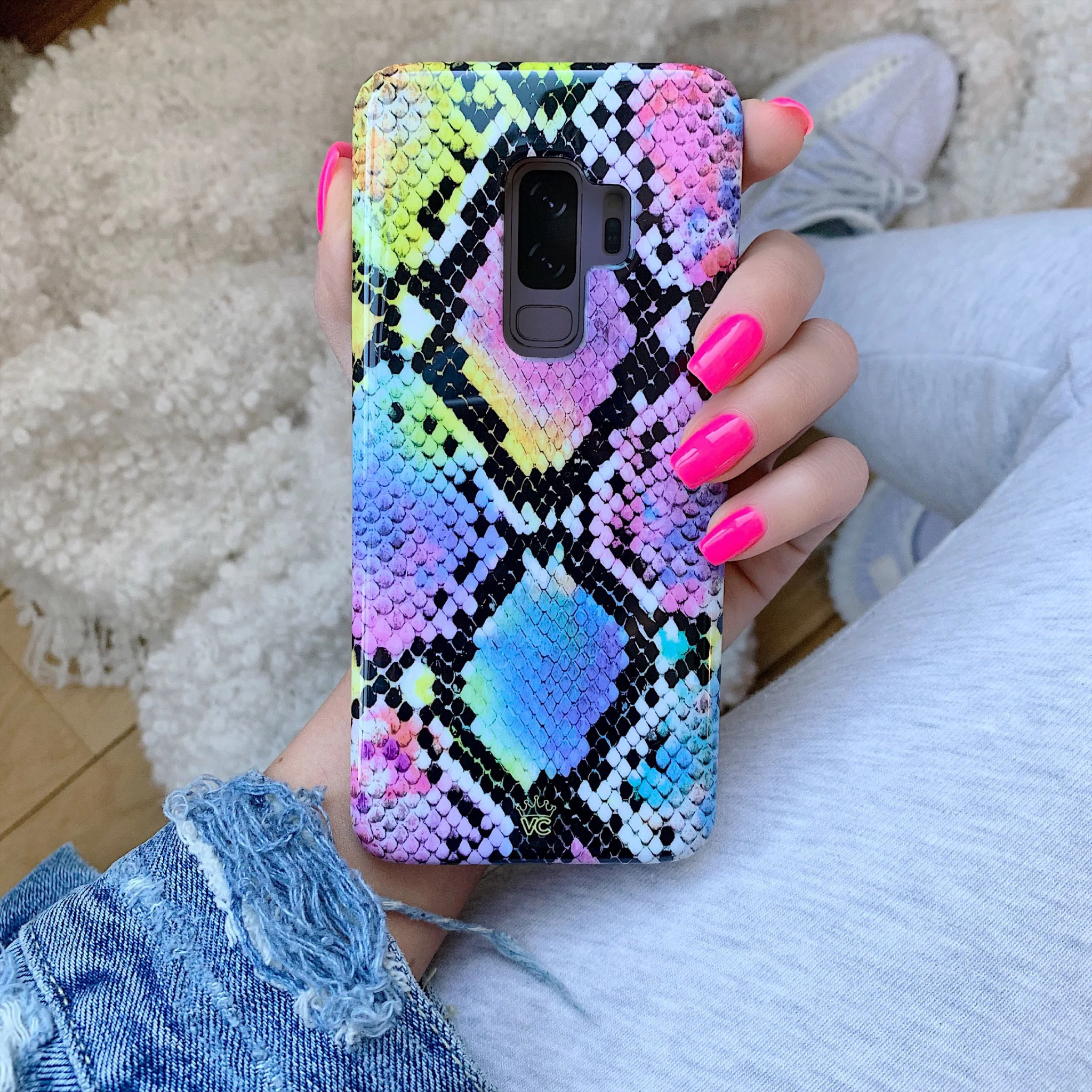 Neon Snakeskin Samsung Galaxy Case - Image 22