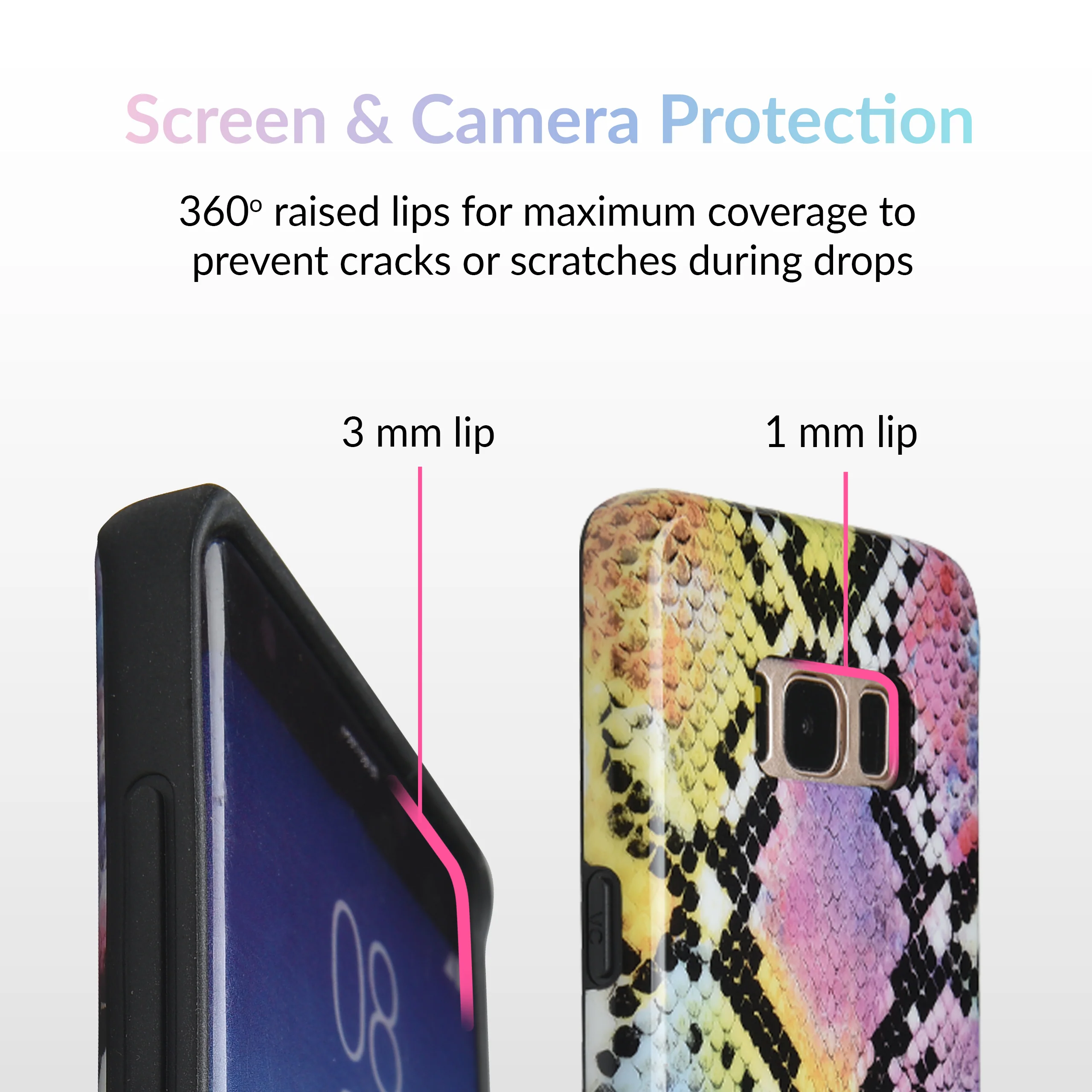 Neon Snakeskin Samsung Galaxy Case - Image 7