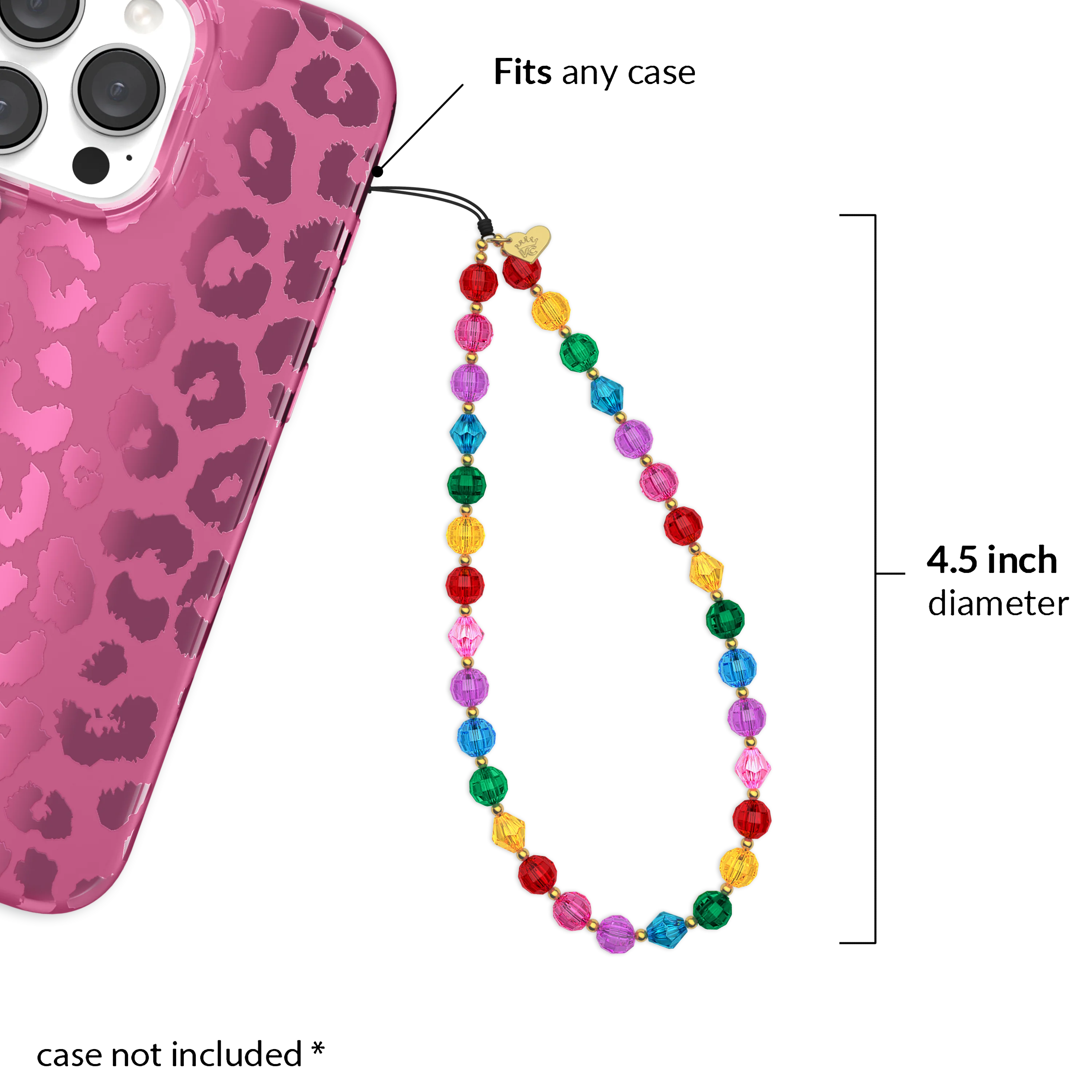 Rainbow Phone Charm - Image 2