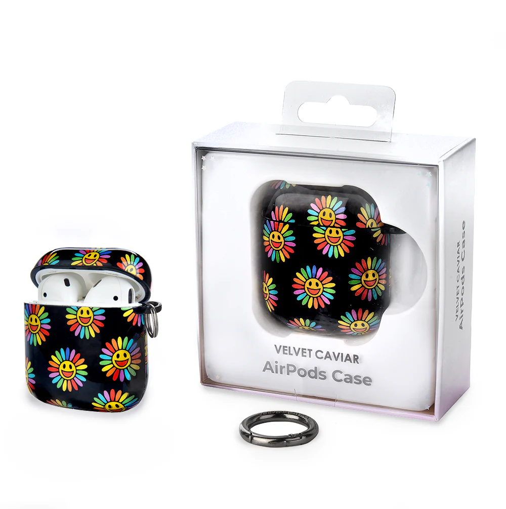 Rainbow Smiley AirPods Case - Image 3