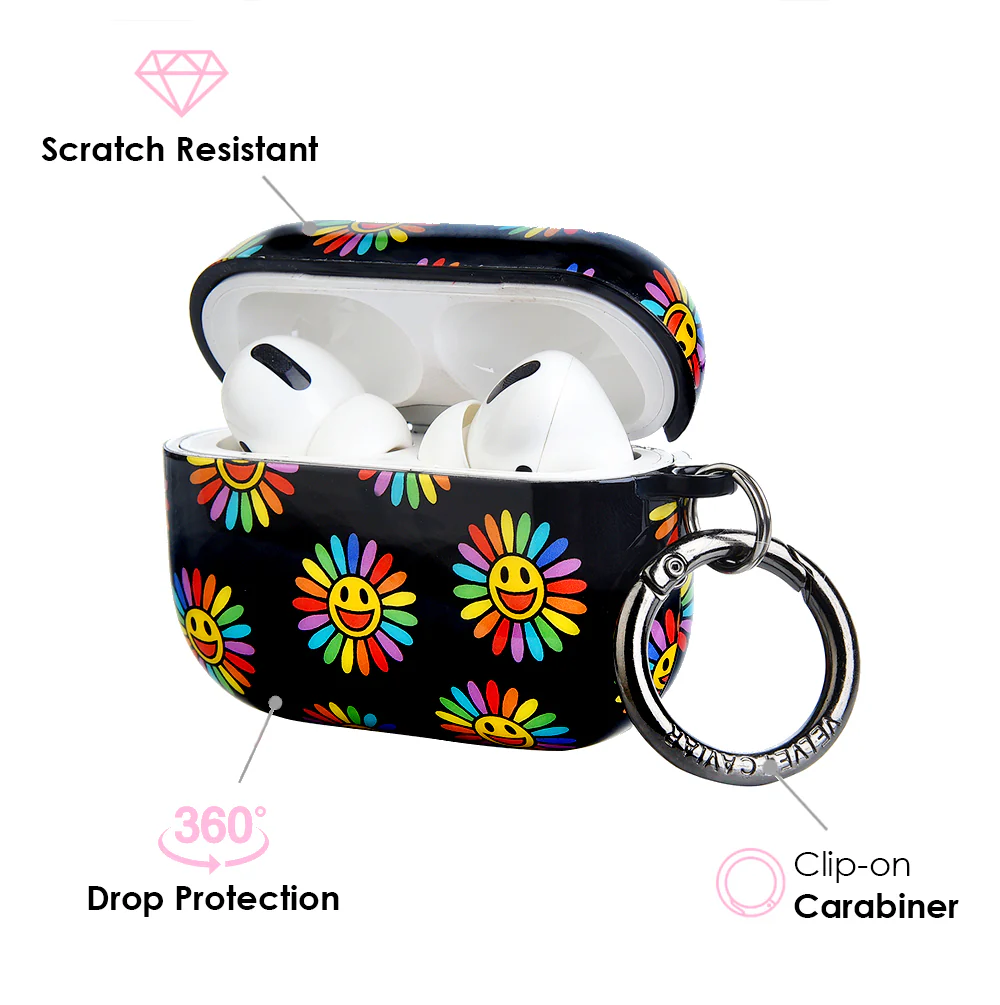 Rainbow Smiley AirPods Case - Image 6