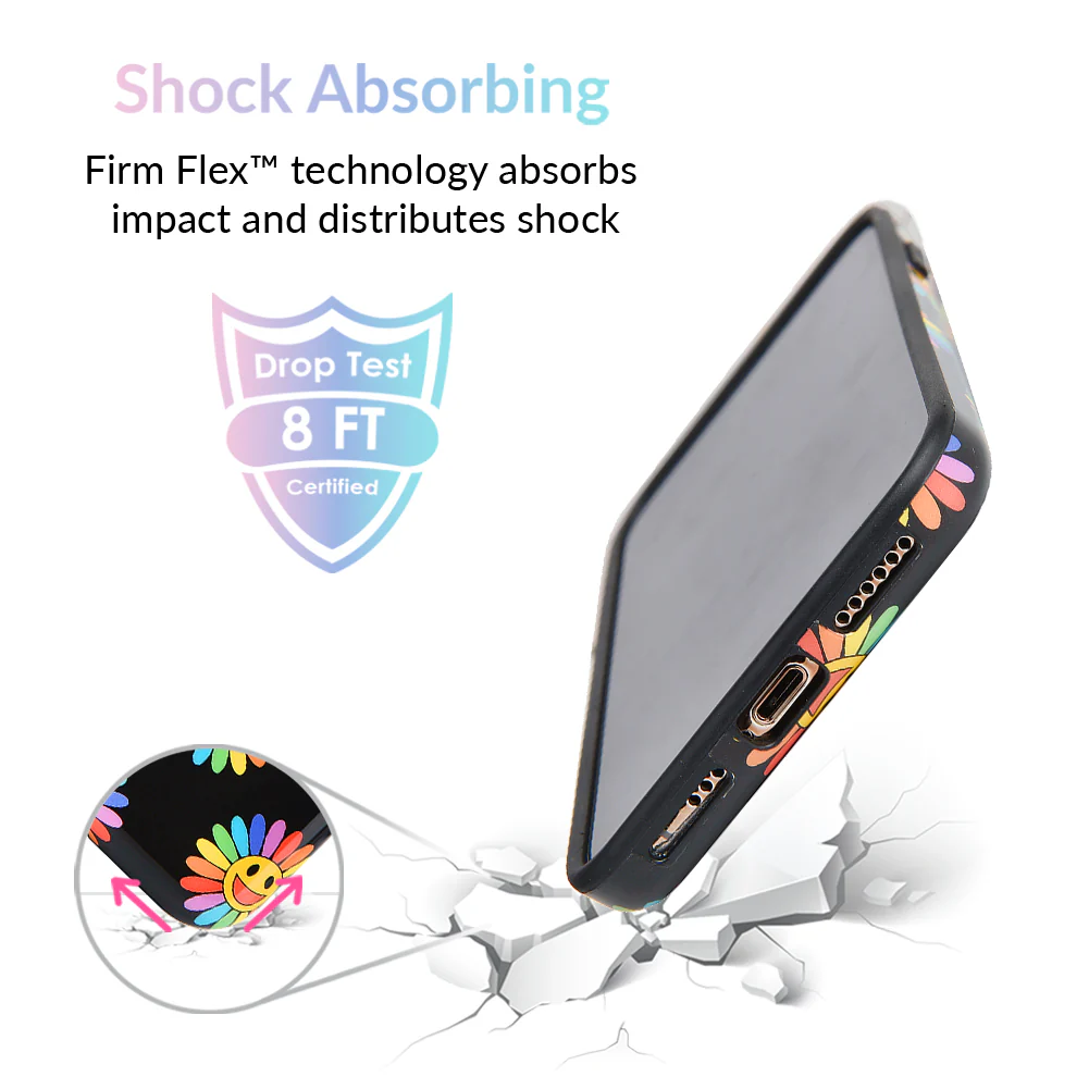 Rainbow Smiley iPhone Case - Image 10