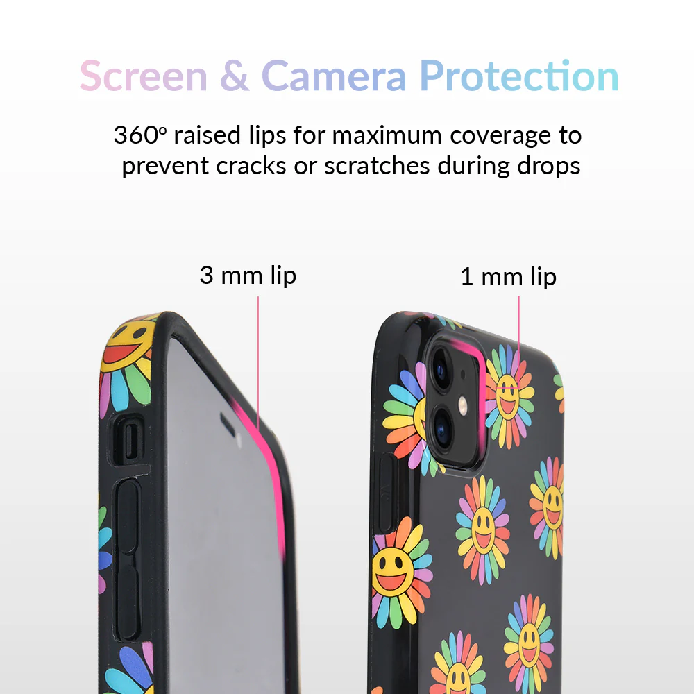 Rainbow Smiley iPhone Case - Image 21