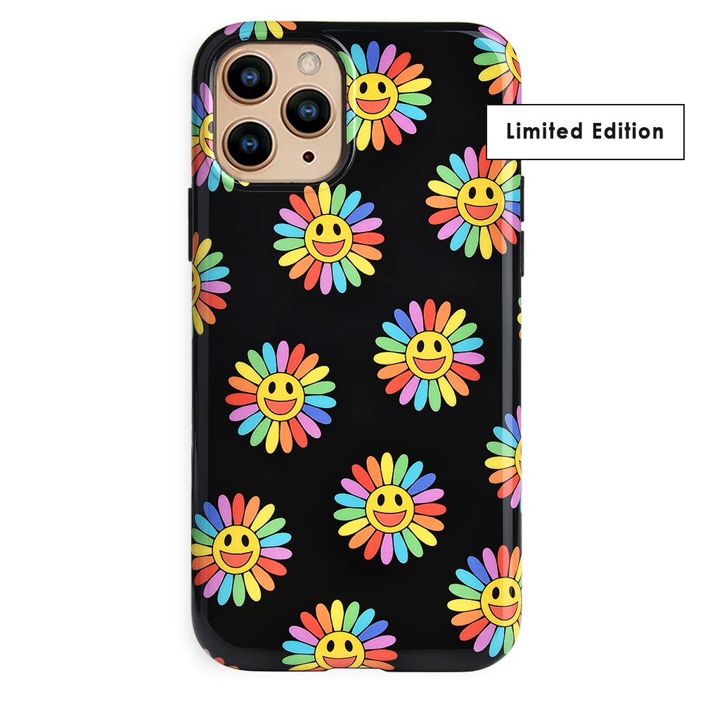 Rainbow Smiley iPhone Case - Image 25