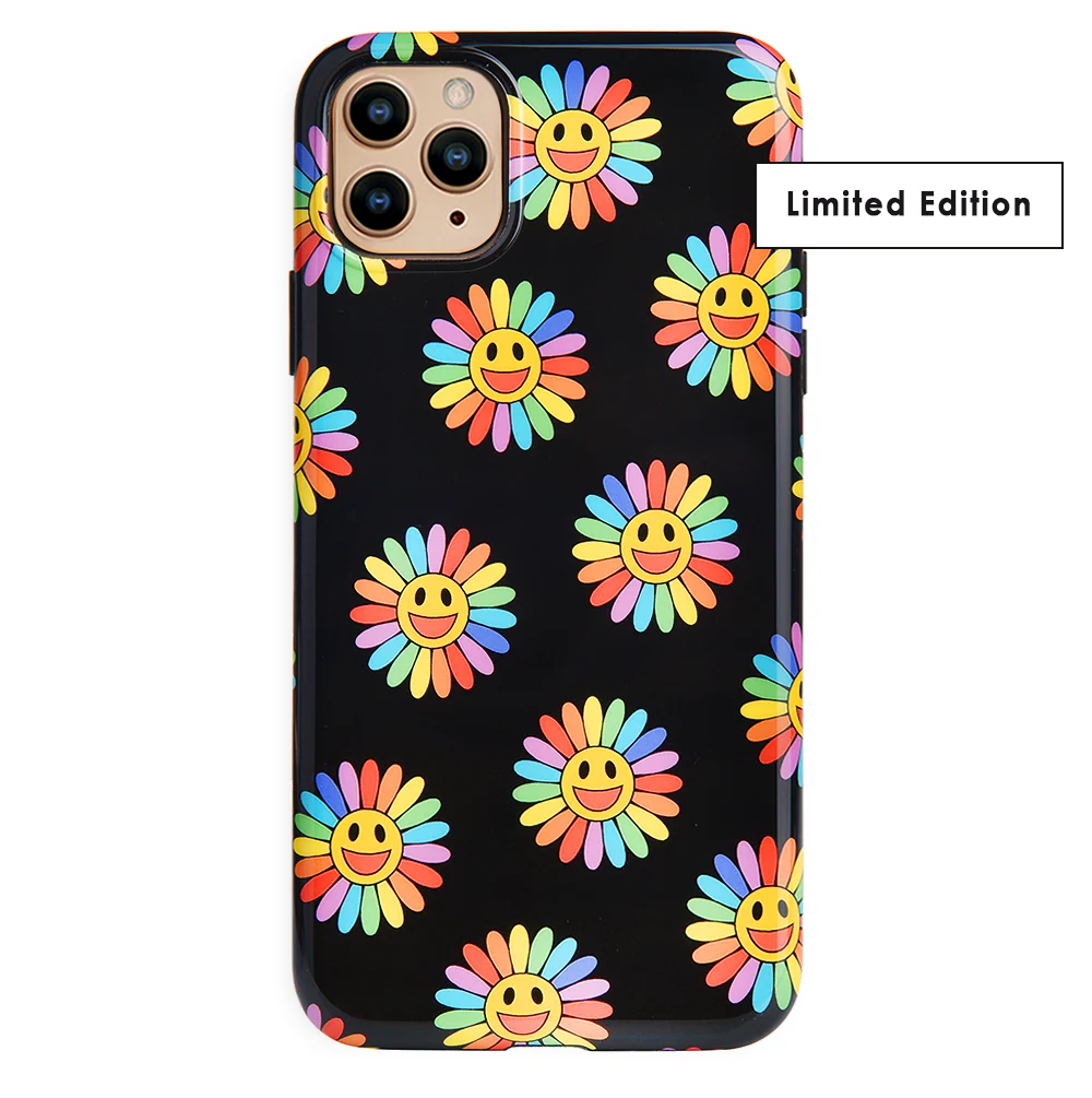 Rainbow Smiley iPhone Case - Image 31