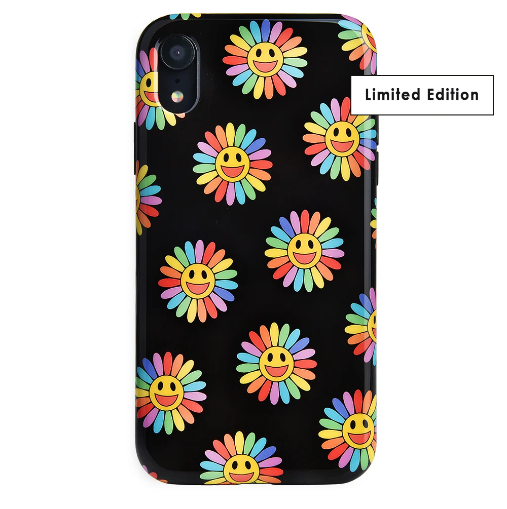 Rainbow Smiley iPhone Case - Image 37