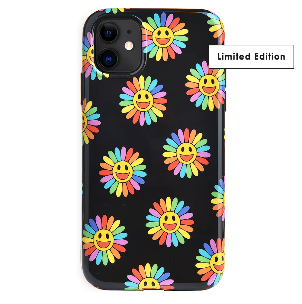 Rainbow Smiley iPhone Case - Image 44