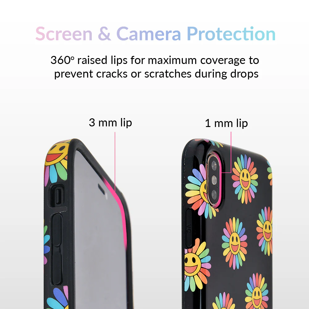 Rainbow Smiley iPhone Case - Image 9