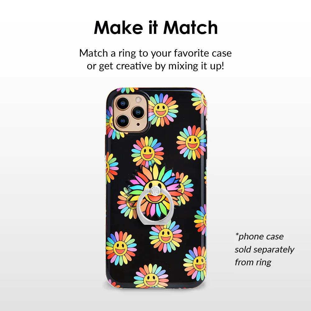 Rainbow Smiley Phone Ring - Image 2