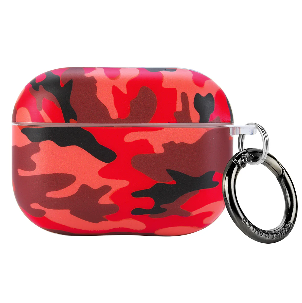 Red Camo Airpods Case - Image 6