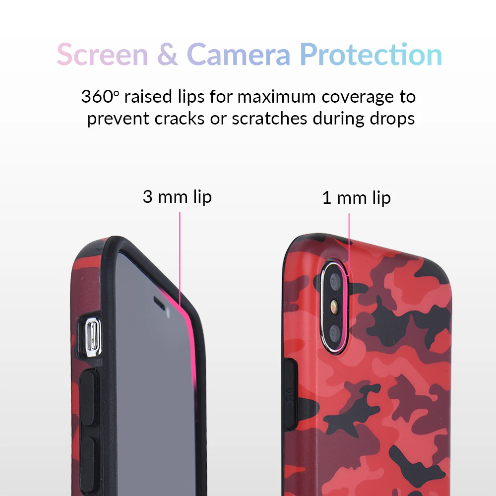 Red Camo iPhone Case - Image 53