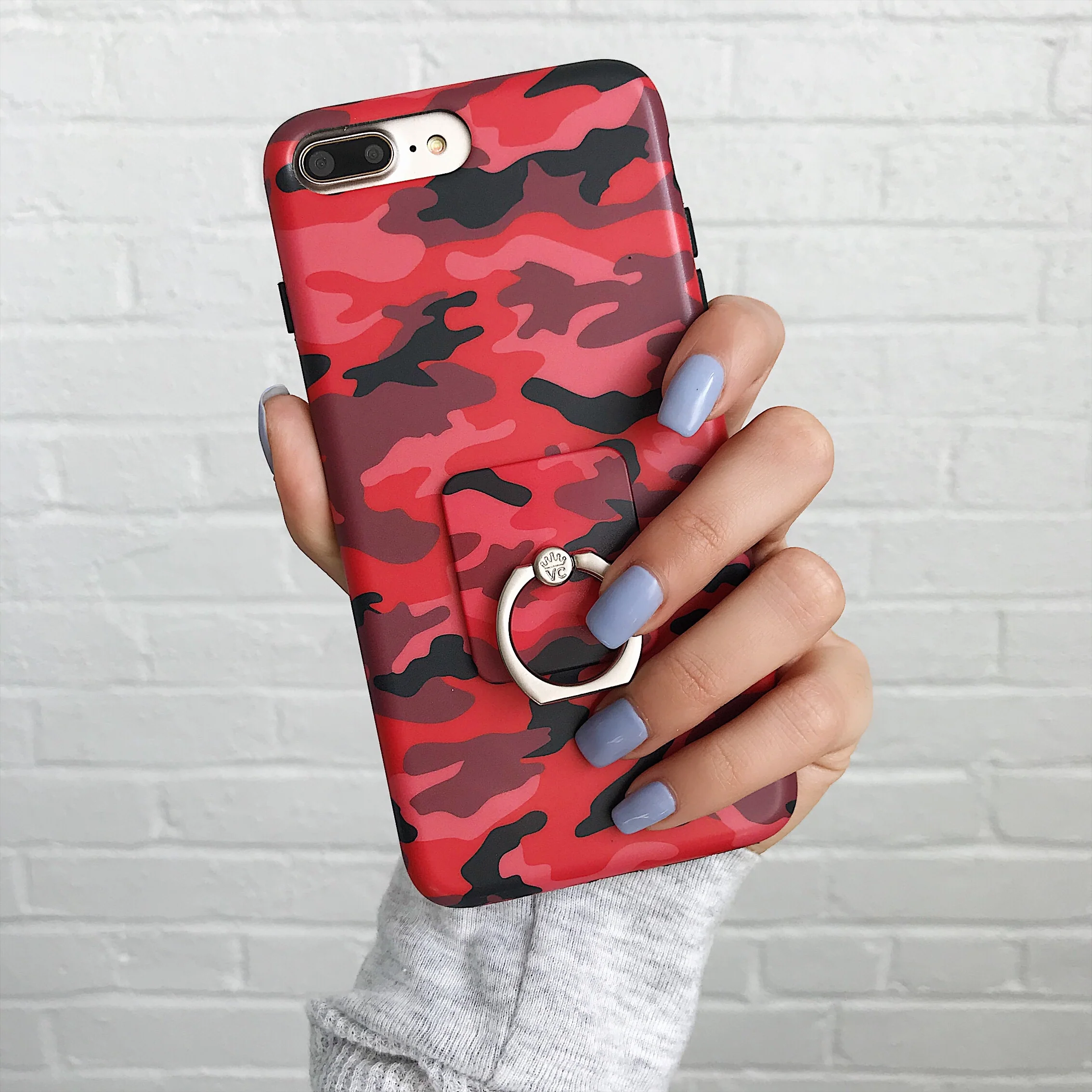 Red Camo Phone Ring - Image 2
