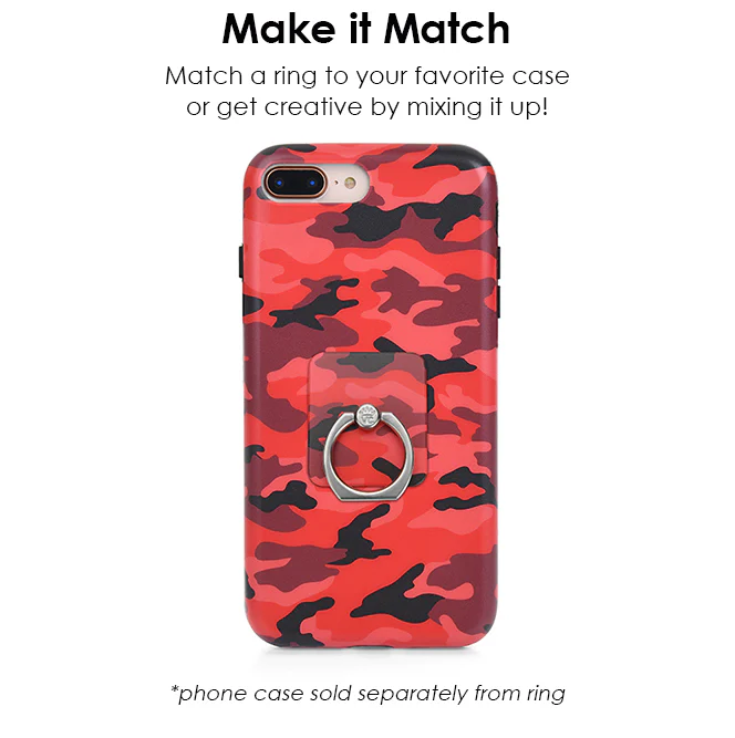 Red Camo Phone Ring - Image 3