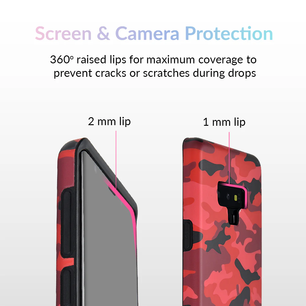 Red Camo Samsung Galaxy Case - Image 12