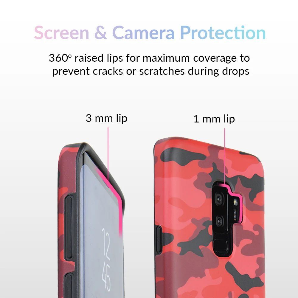 Red Camo Samsung Galaxy Case - Image 2
