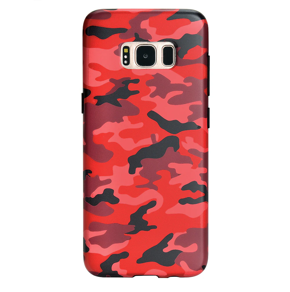 Red Camo Samsung Galaxy Case - Image 20