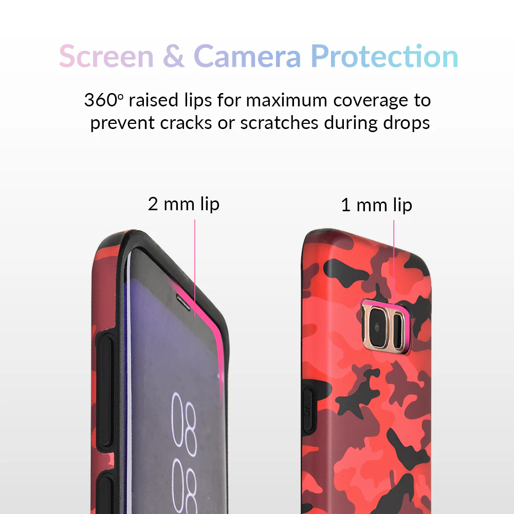 Red Camo Samsung Galaxy Case - Image 21