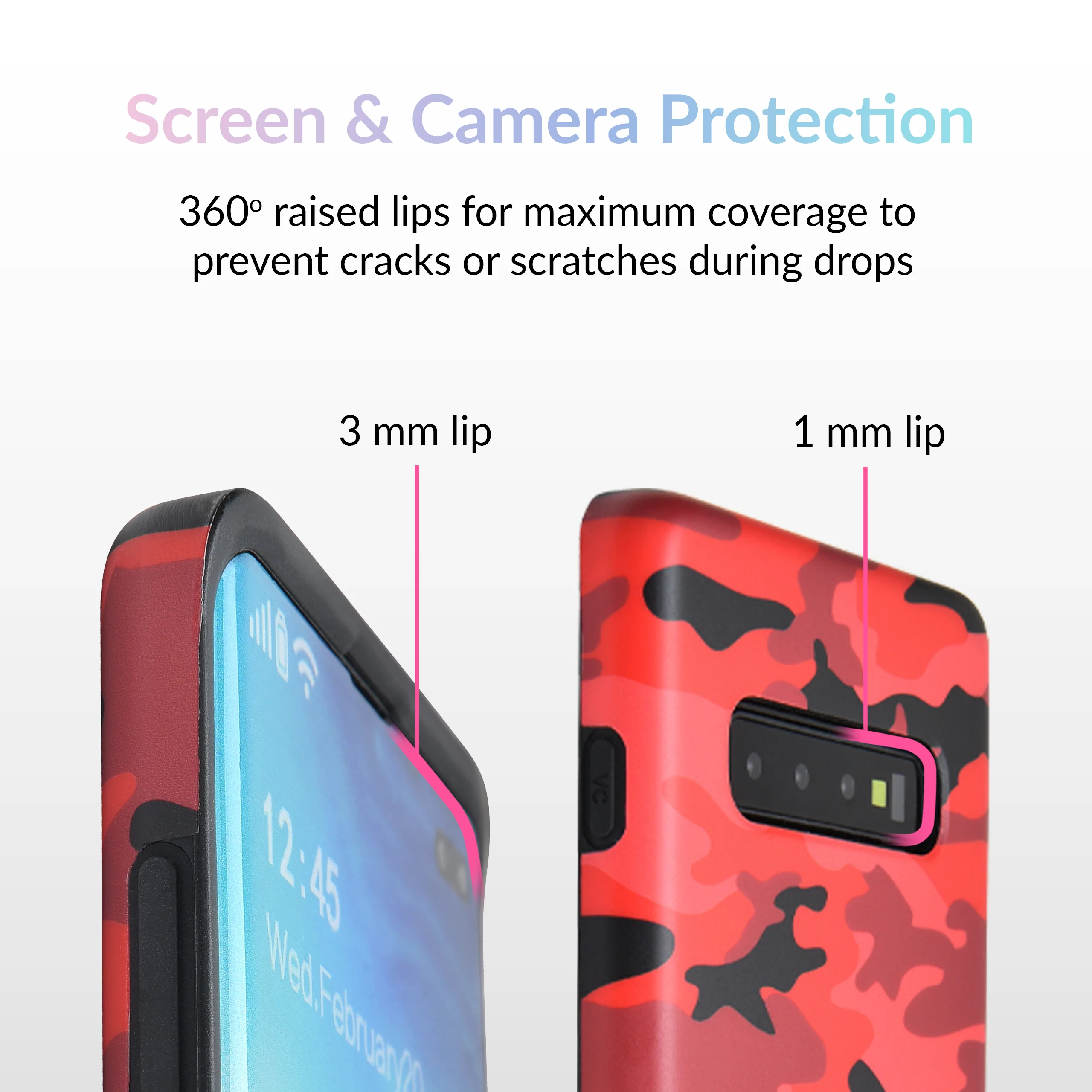 Red Camo Samsung Galaxy Case - Image 25