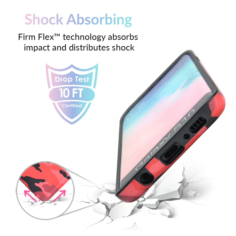 Red Camo Samsung Galaxy Case - Image 31