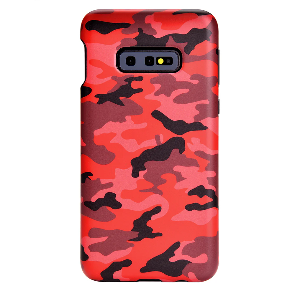 Red Camo Samsung Galaxy Case - Image 34