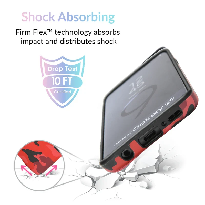 Red Camo Samsung Galaxy Case - Image 8