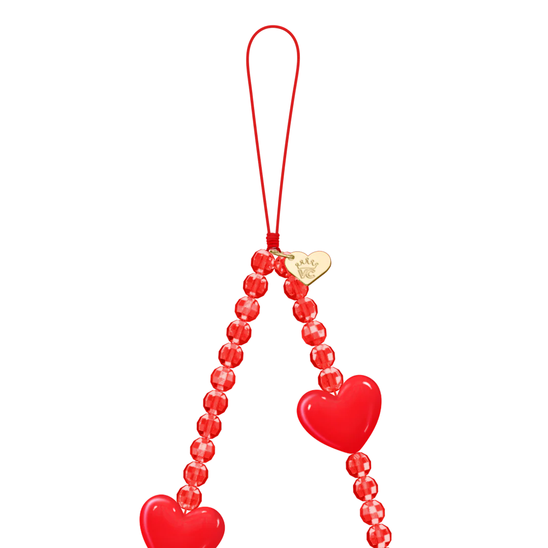 Red Heart Phone Charm - Image 4