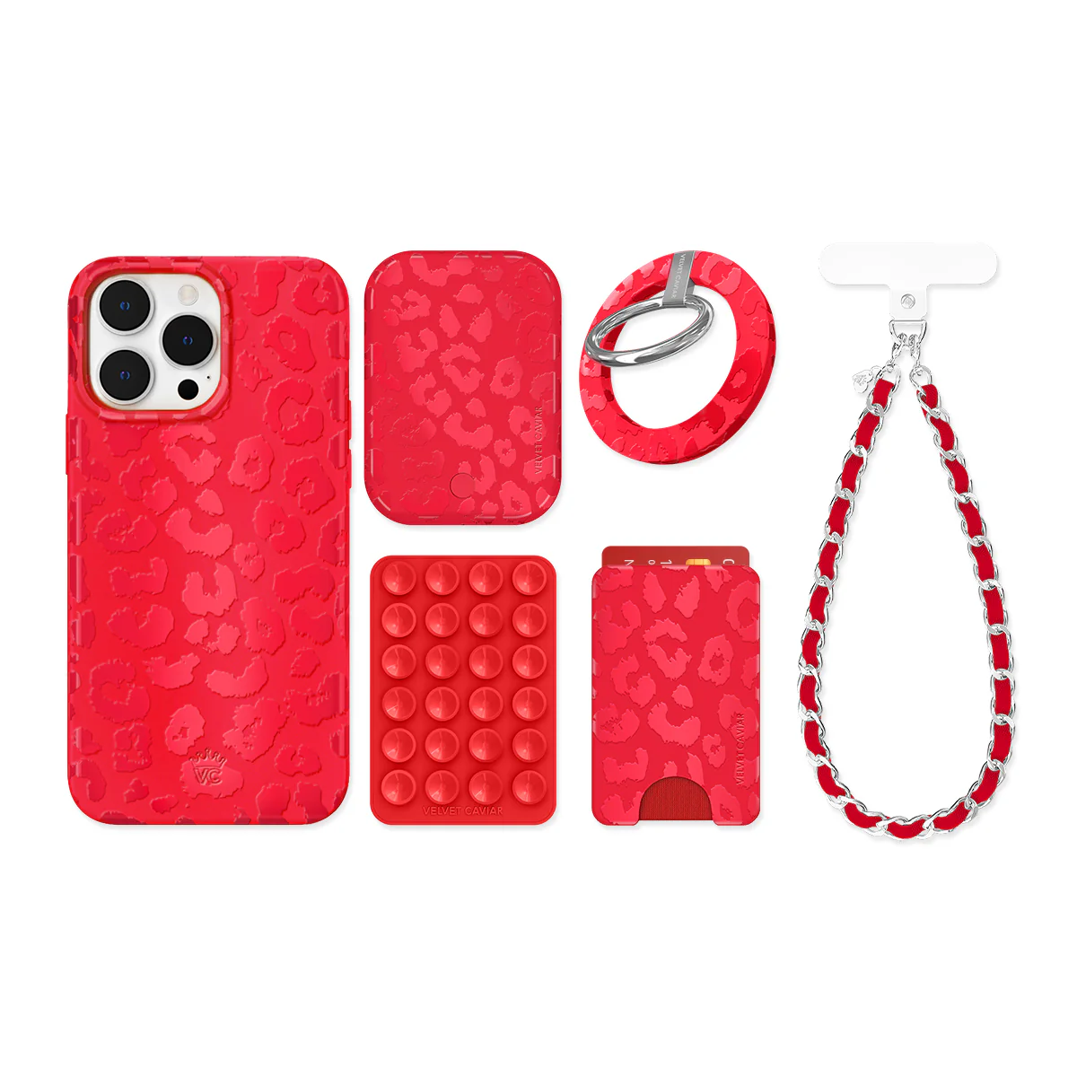Red Hot Leopard iPhone Bundle Set - Image 10