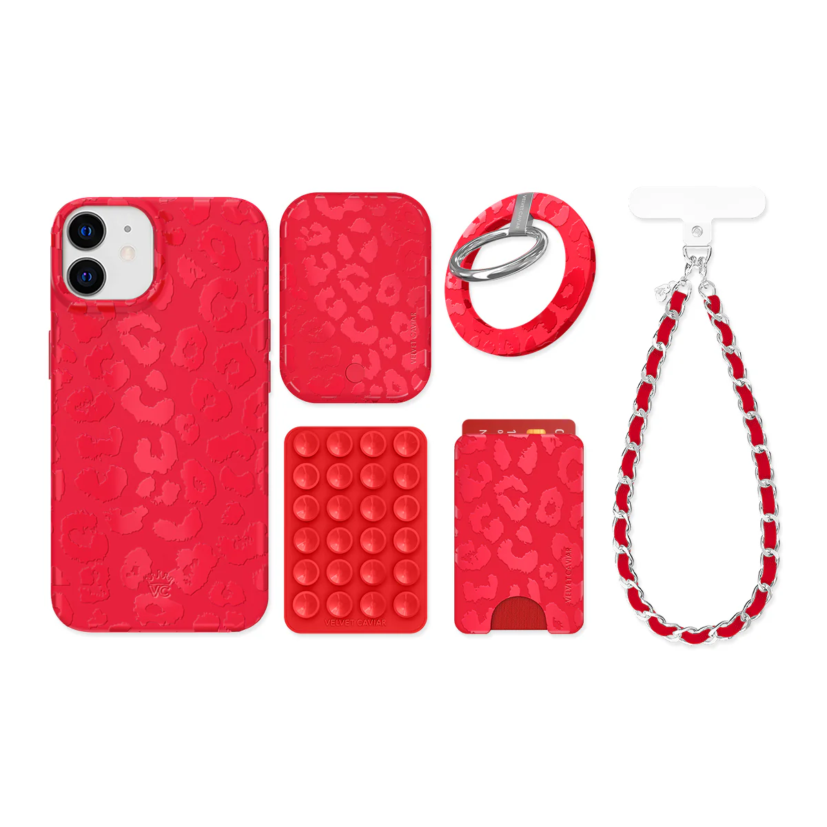 Red Hot Leopard iPhone Bundle Set - Image 4