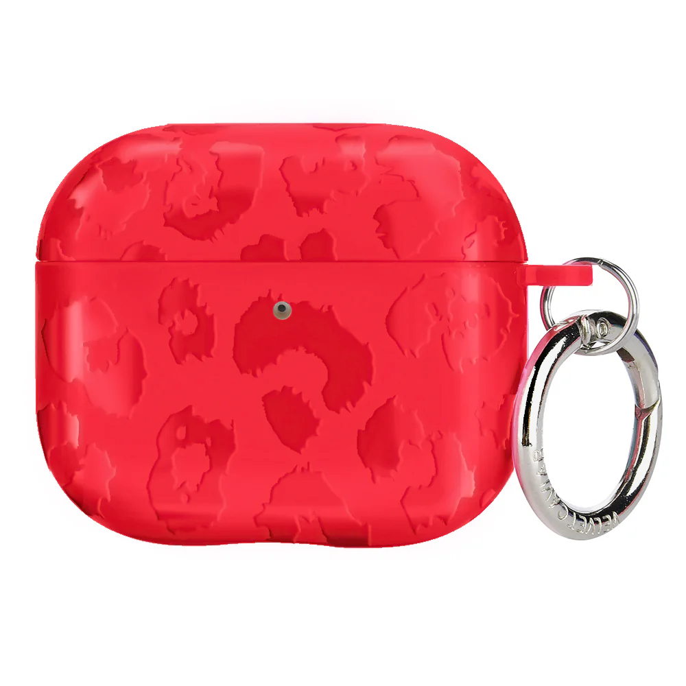 Red Hot Leopard AirPod Case - Image 12