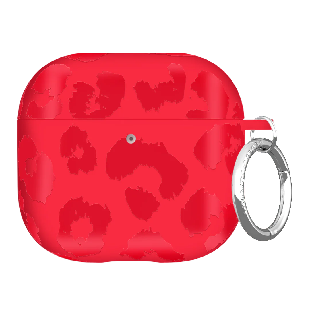 Red Hot Leopard AirPod Case - Image 16