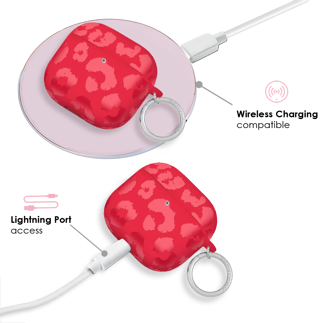 Red Hot Leopard AirPod Case - Image 19