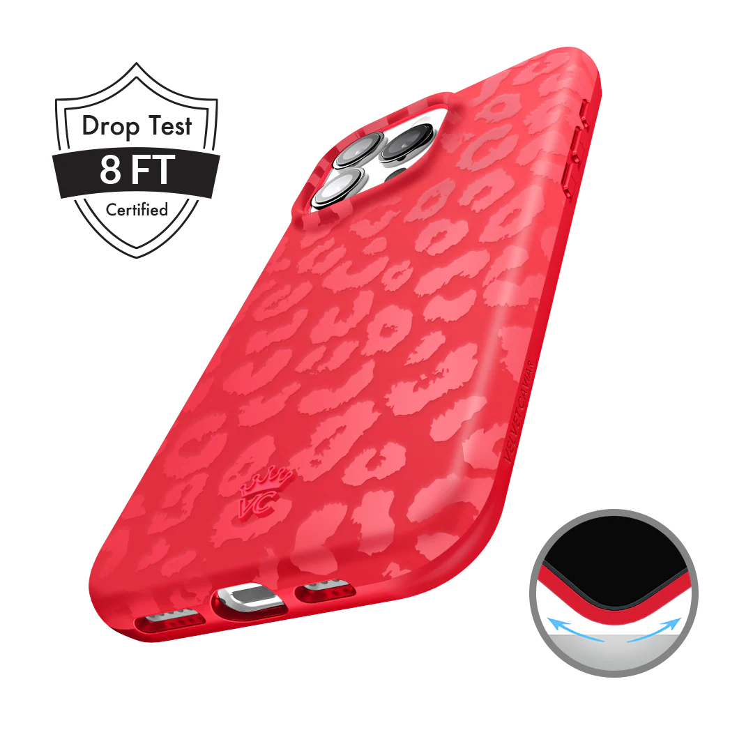 Red Hot Leopard iPhone Case - Image 101