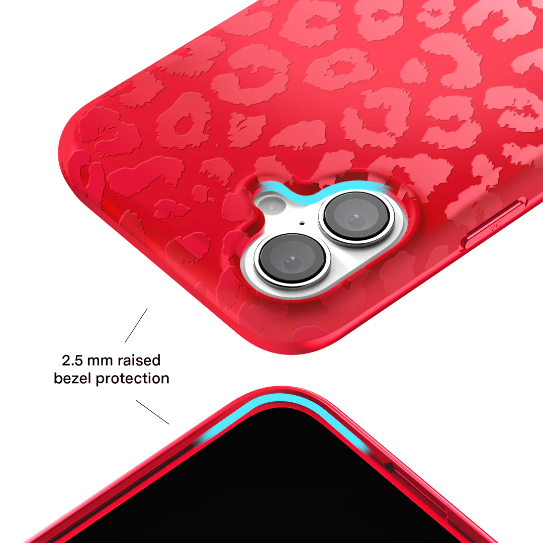 Red Hot Leopard iPhone Case - Image 105