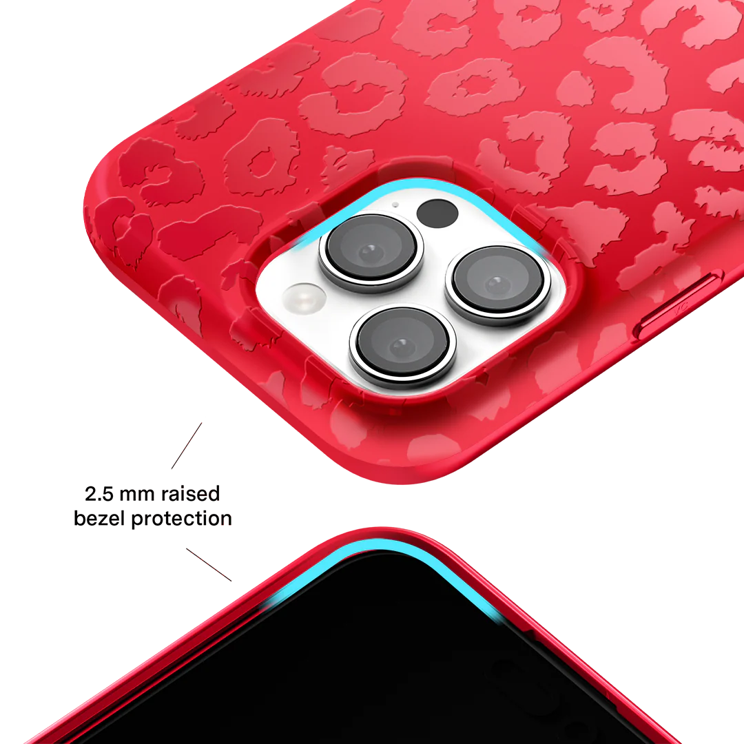 Red Hot Leopard iPhone Case - Image 111