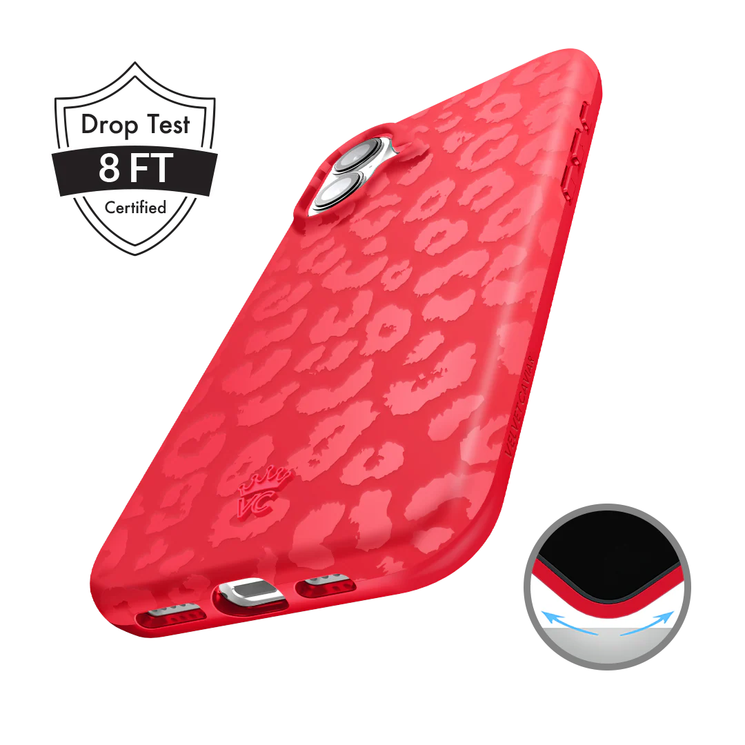 Red Hot Leopard iPhone Case - Image 119