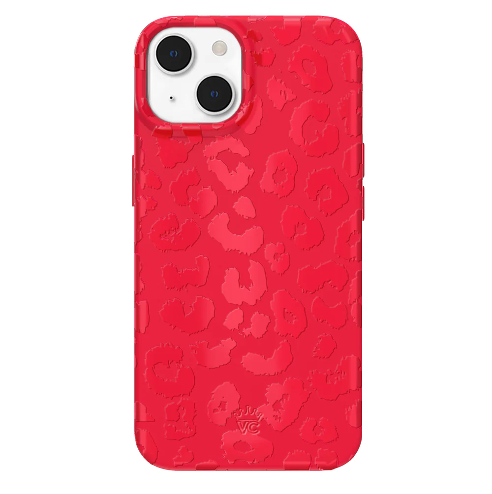 Red Hot Leopard iPhone Case - Image 13