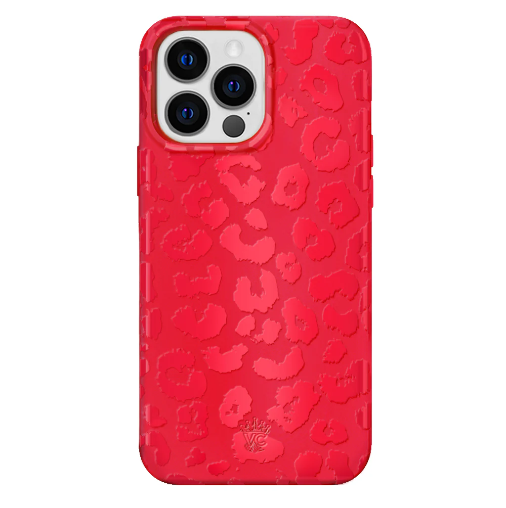 Red Hot Leopard iPhone Case - Image 37