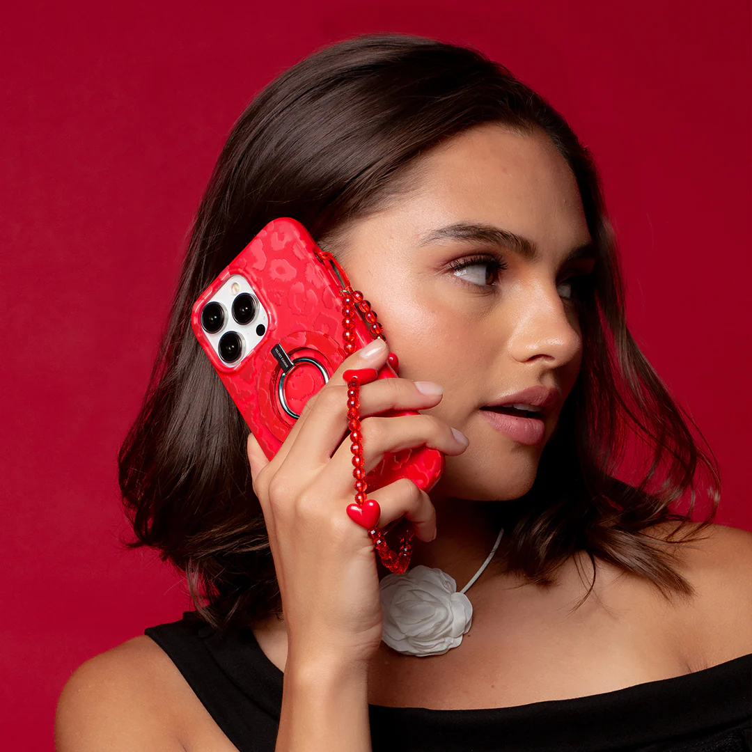 Red Hot Leopard iPhone Case - Image 80
