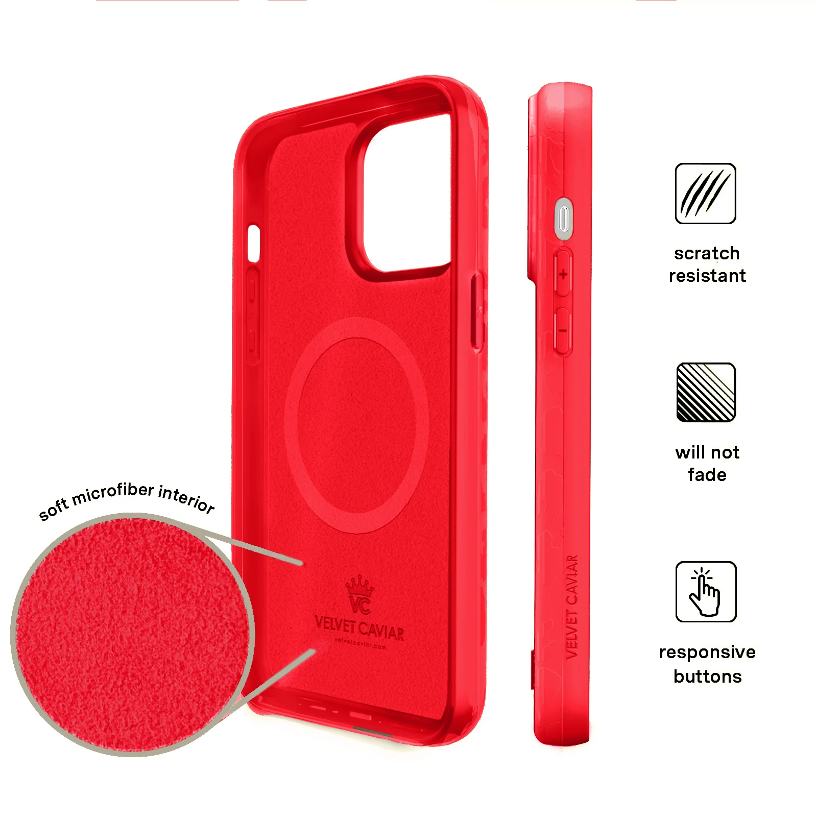 Red Hot Leopard iPhone Case - Image 84