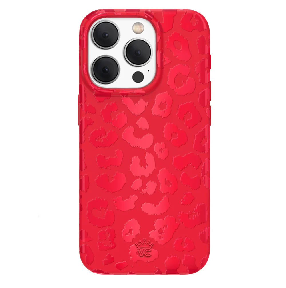 Red Hot Leopard iPhone Case - Image 85