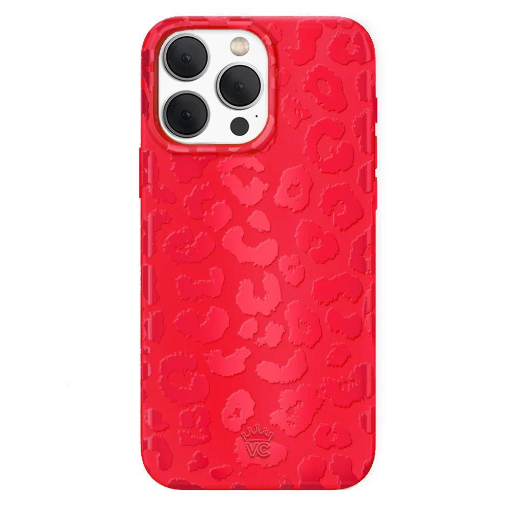 Red Hot Leopard iPhone Case - Image 91