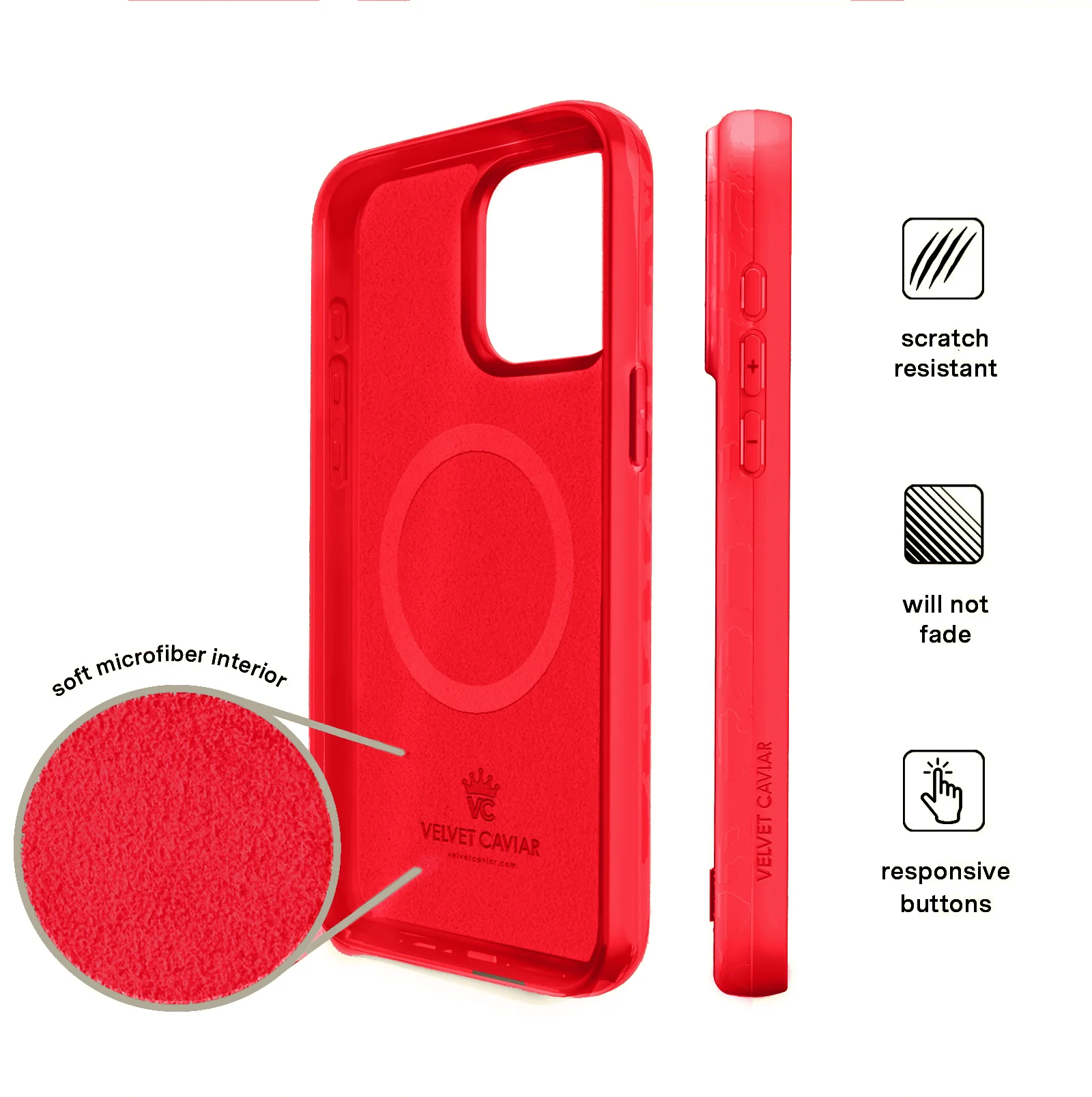 Red Hot Leopard iPhone Case - Image 96