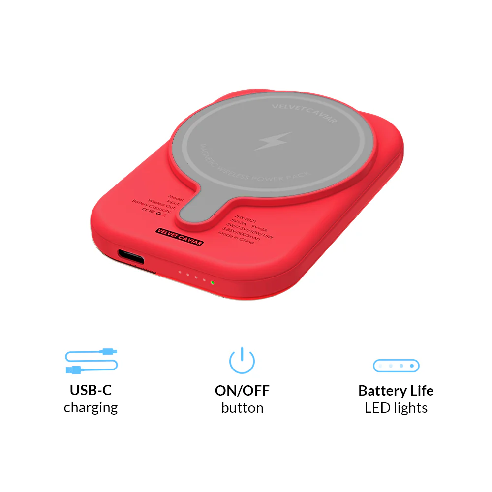 Red Hot Leopard MagSafe Battery Power Pack - Image 6