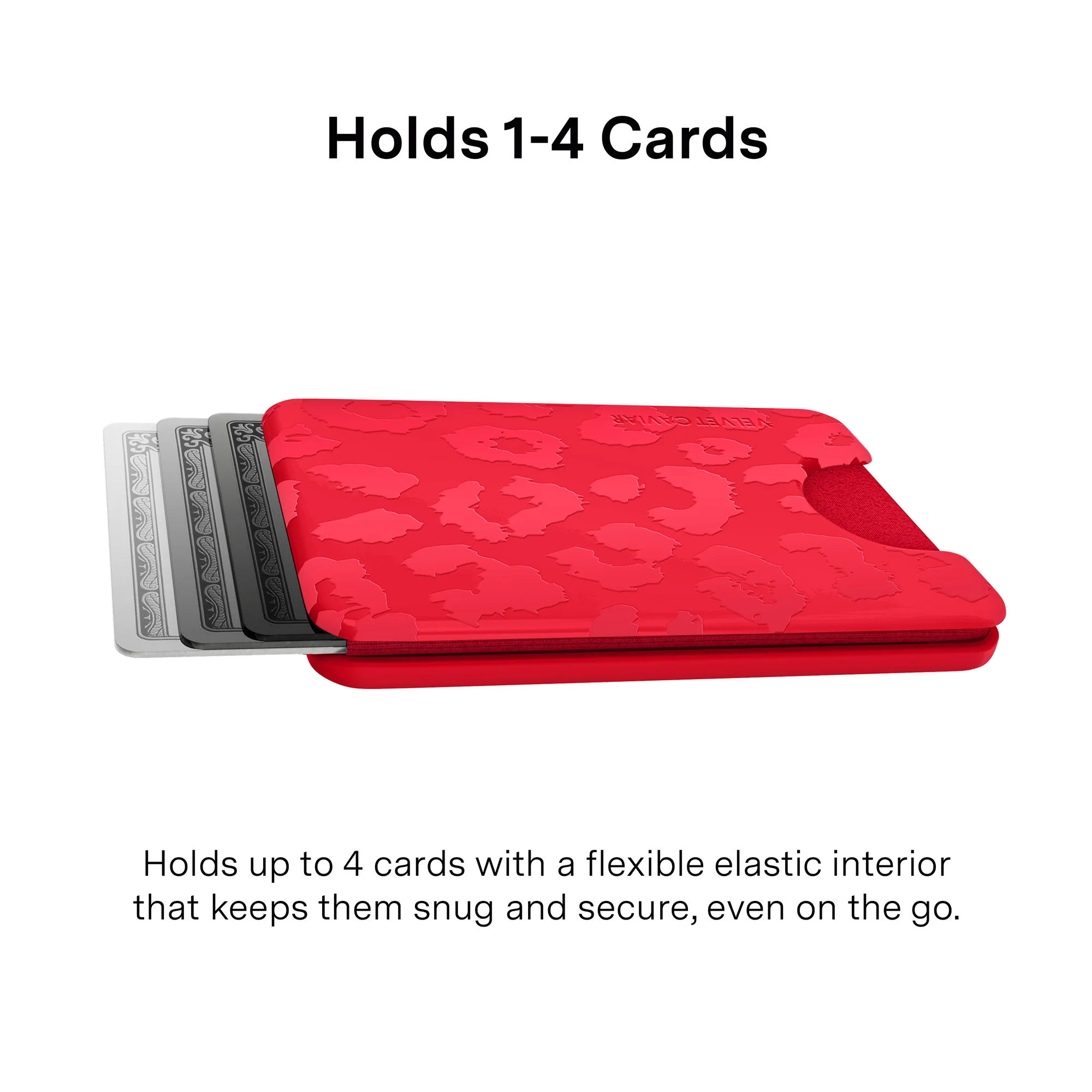 Red Leopard MagSafe Wallet - Image 2