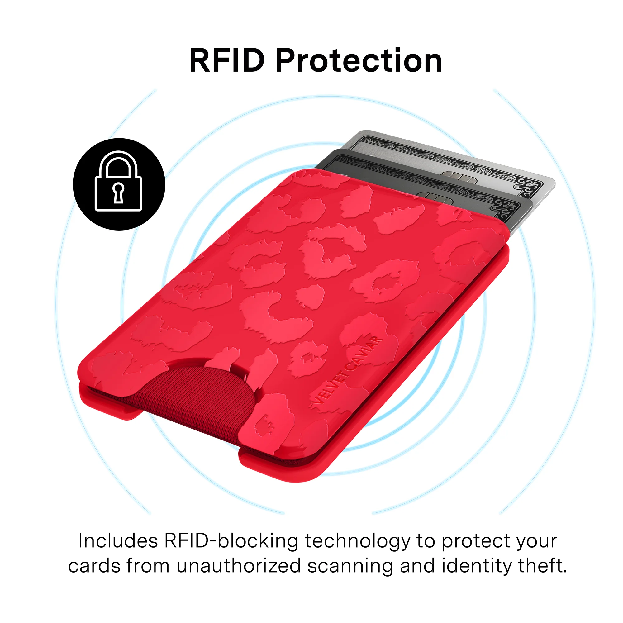 Red Leopard MagSafe Wallet - Image 4
