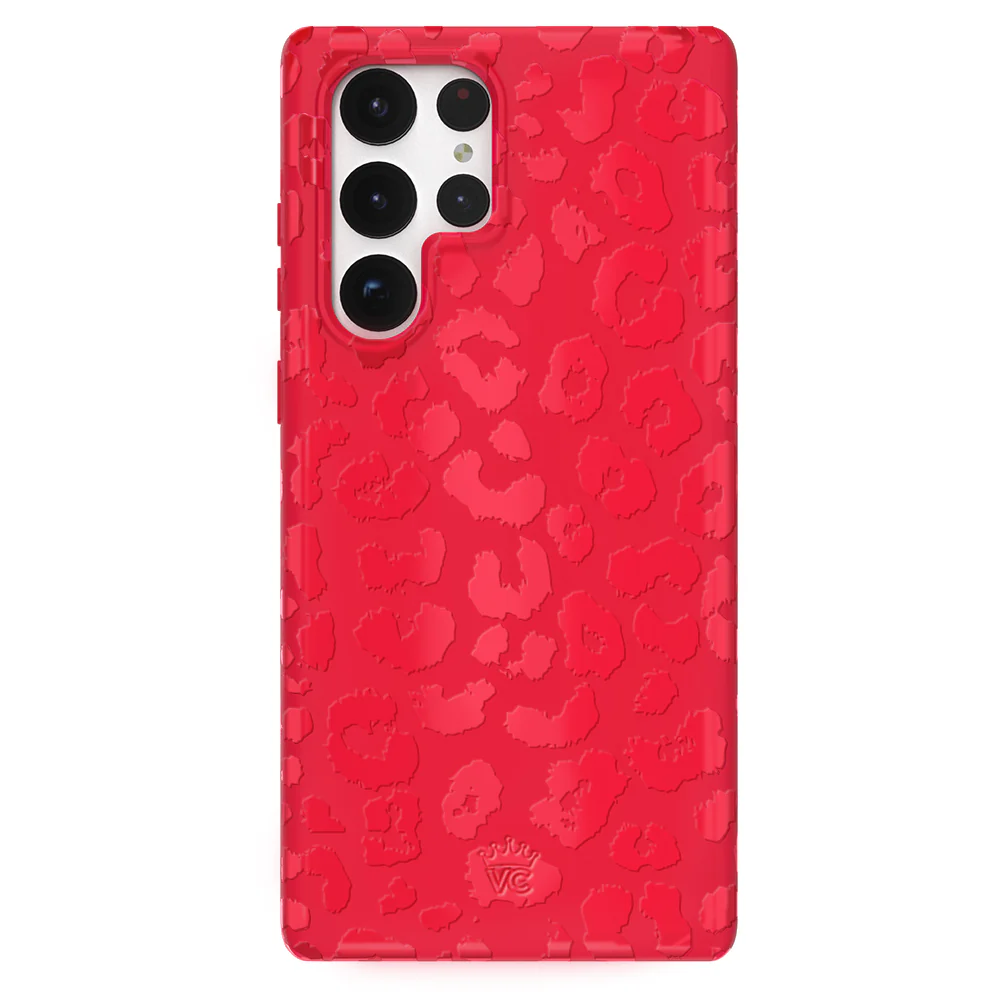 Red Hot Leopard Samsung Case - Image 13
