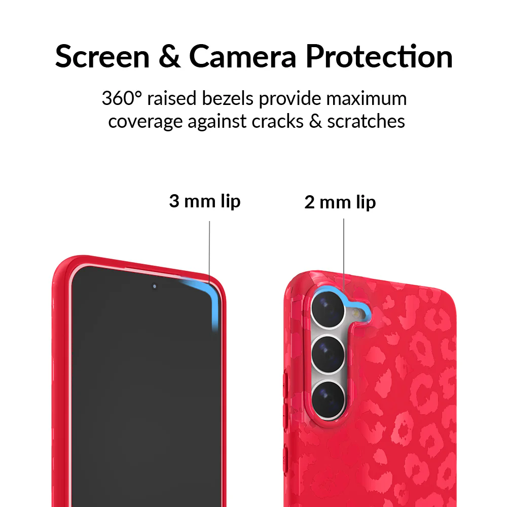 Red Hot Leopard Samsung Case - Image 3